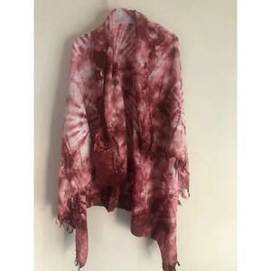 Women’s Tie dye wrap scarf  shawl